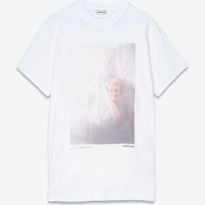Anine Bing Lili Crewneck Marilyn Monroe Print Tee - Size Medium